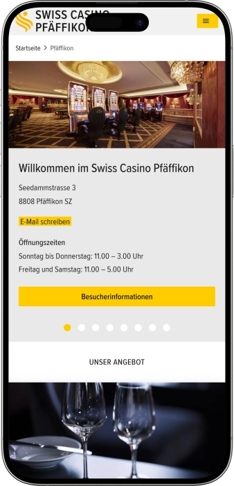 Casino Pfäffikon App